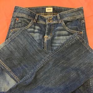 Hudson dark blue jeans size 29”